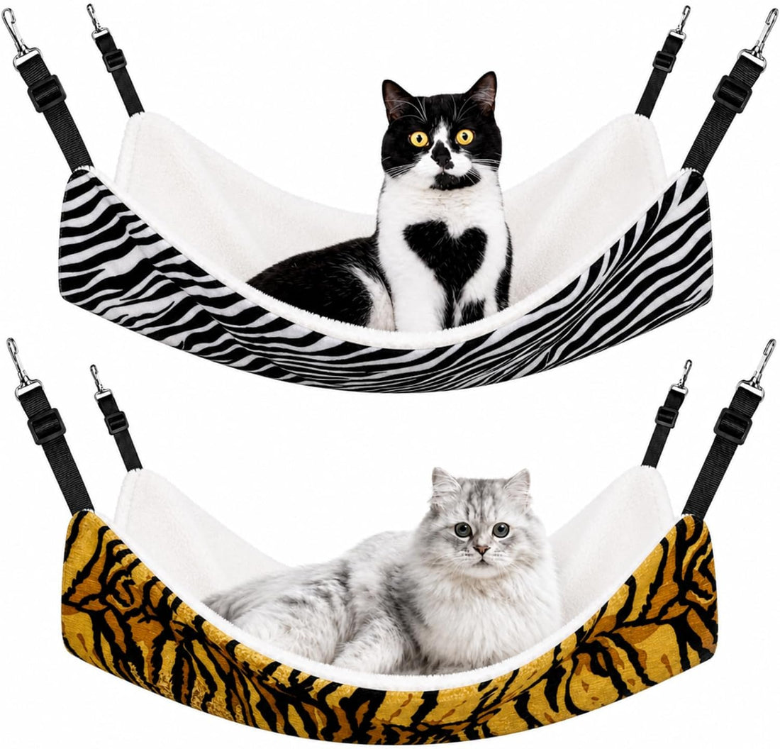 Jetec 2 Pack Cat Hammock for Cage