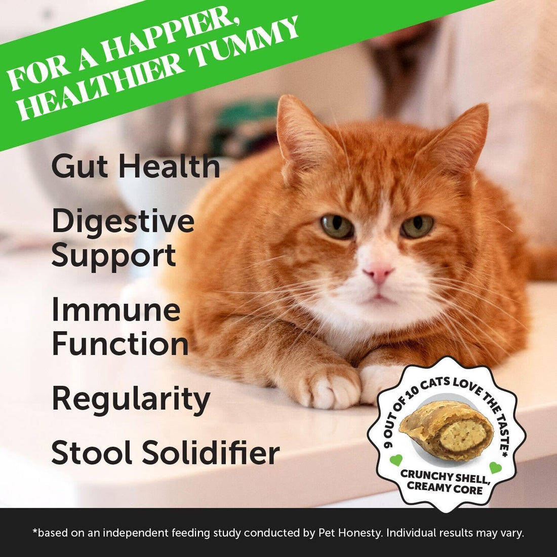 Pet Honesty Vet Backed Cat Probiotic Chews, Chicken, 30-Day Supply