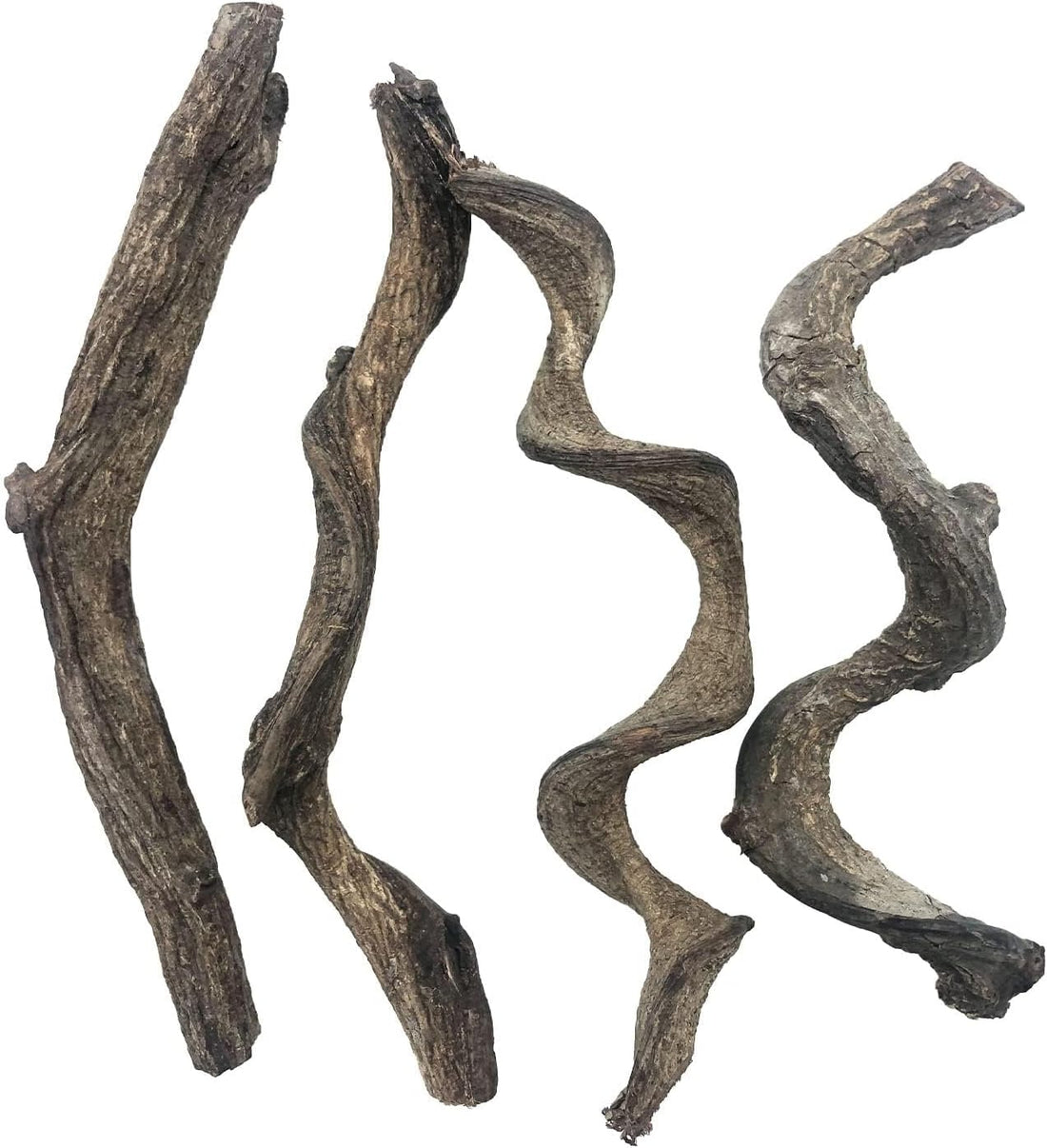 Reptile Decor 4PCS Natural Forest Branch Terrarium Habitat Wood