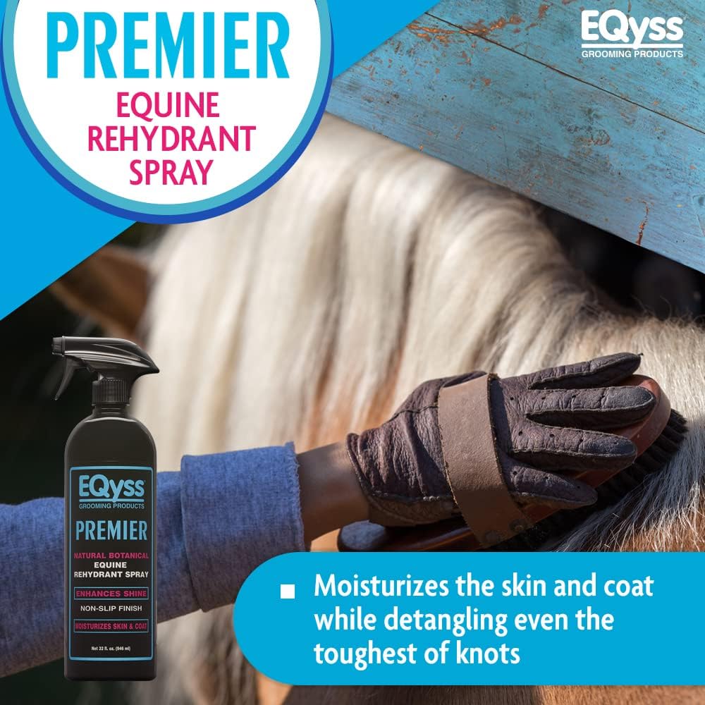 EQyss Premier Equine Horse Spray - Moisturizes Skin and Coat