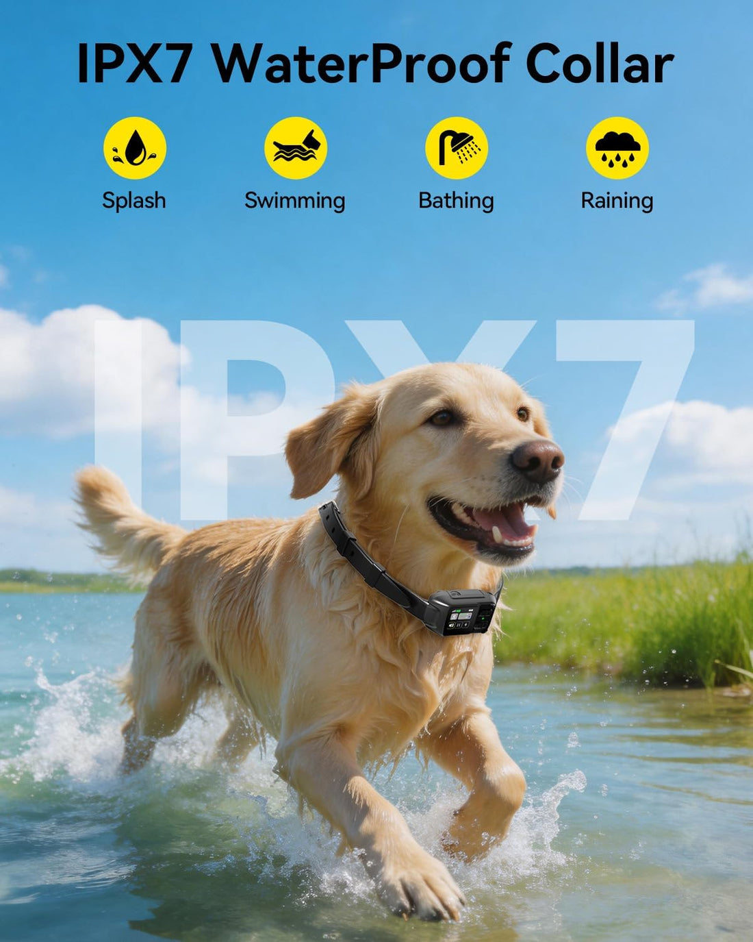 GPS Wireless Dog Fence with Customizable/Circular Boundary for Dog 10