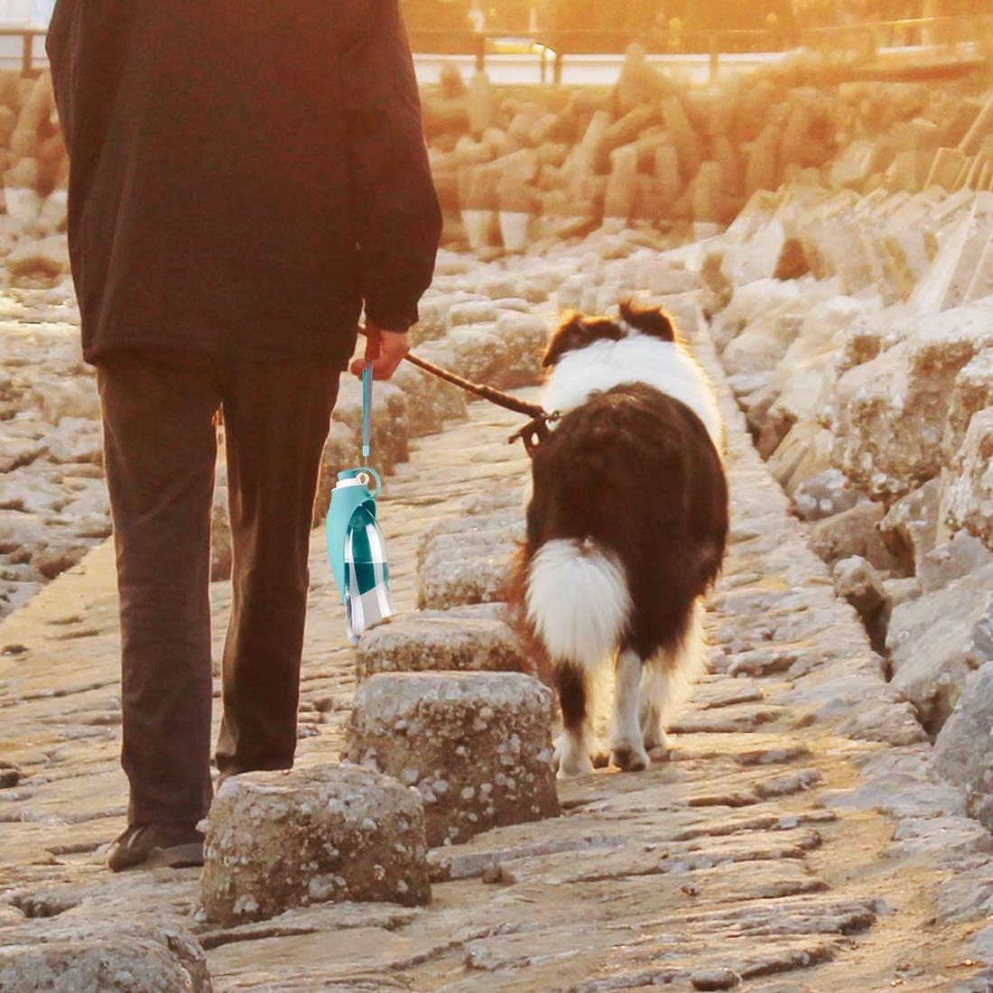 TIOVERY Dog Water Bottle for Walking