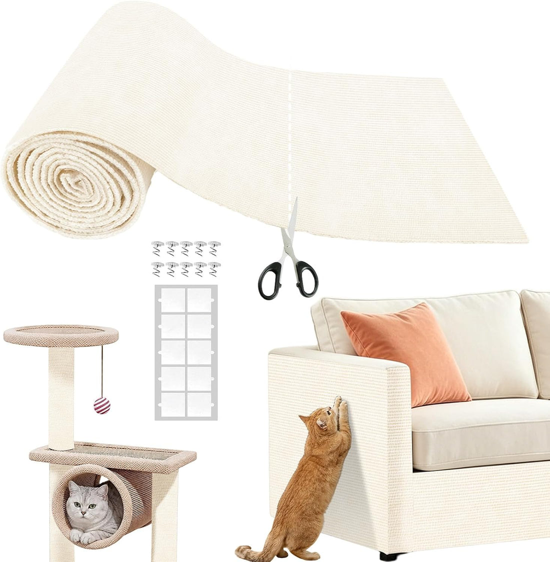 Heavy Duty Cat Scratch Furniture Protector