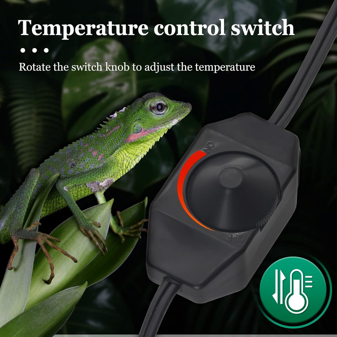 Reptile Heating Mat for Amphibians Tortoises Gecko Snake,Under Tank