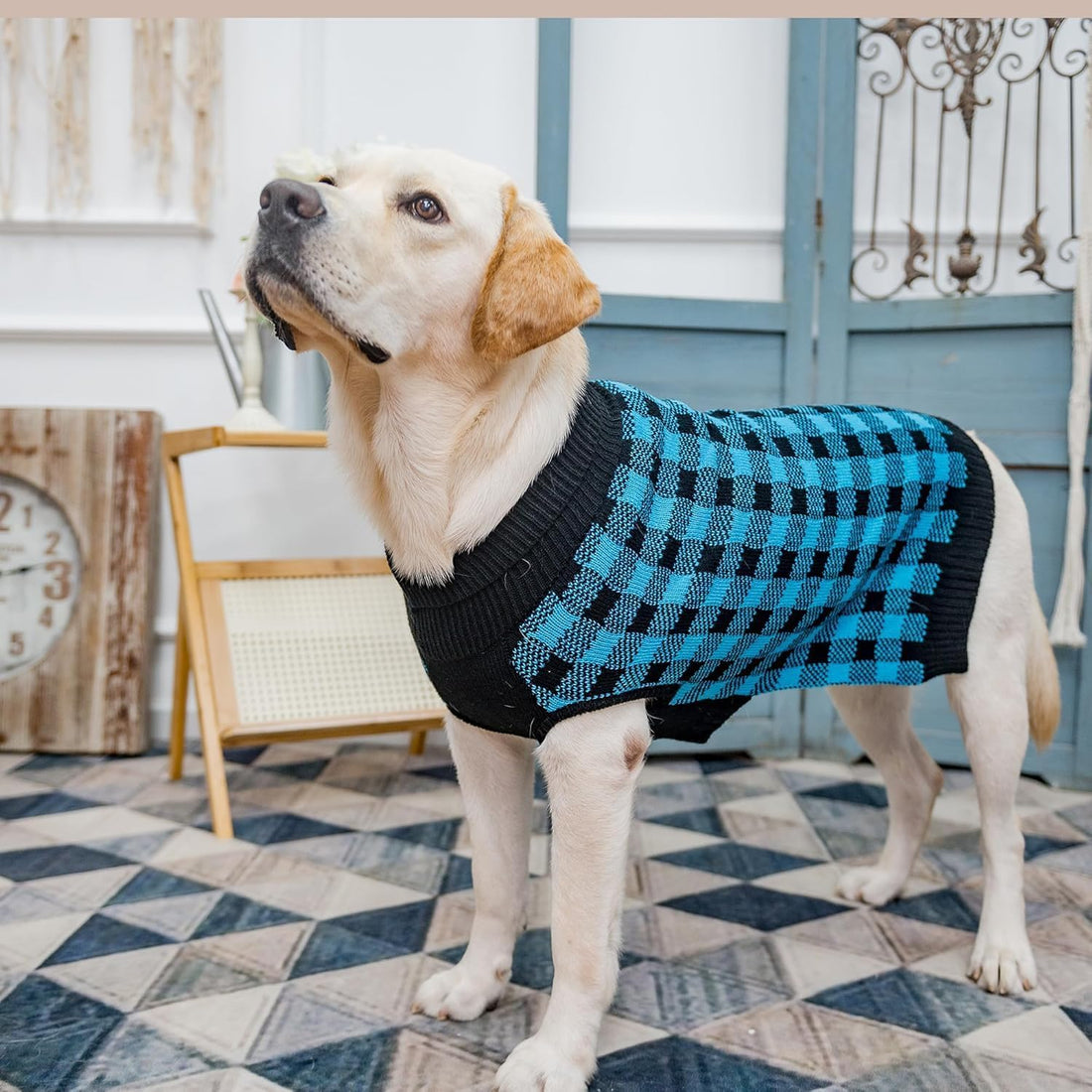PUPTECK Dog Sweaters for Large Medium Small Dogs