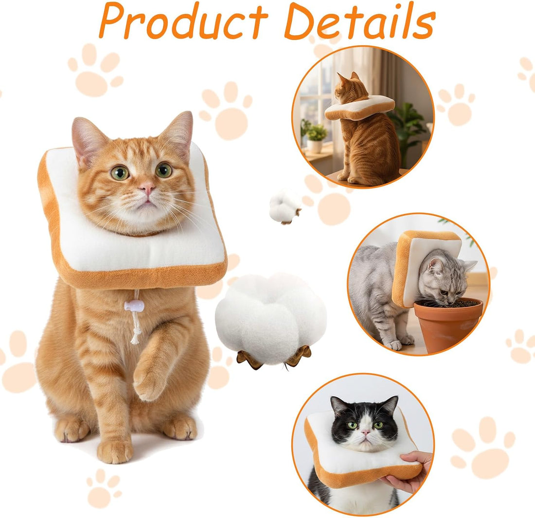 Adjustable Cat Cone Soft Cat Recovery Collar Kitten Cones After