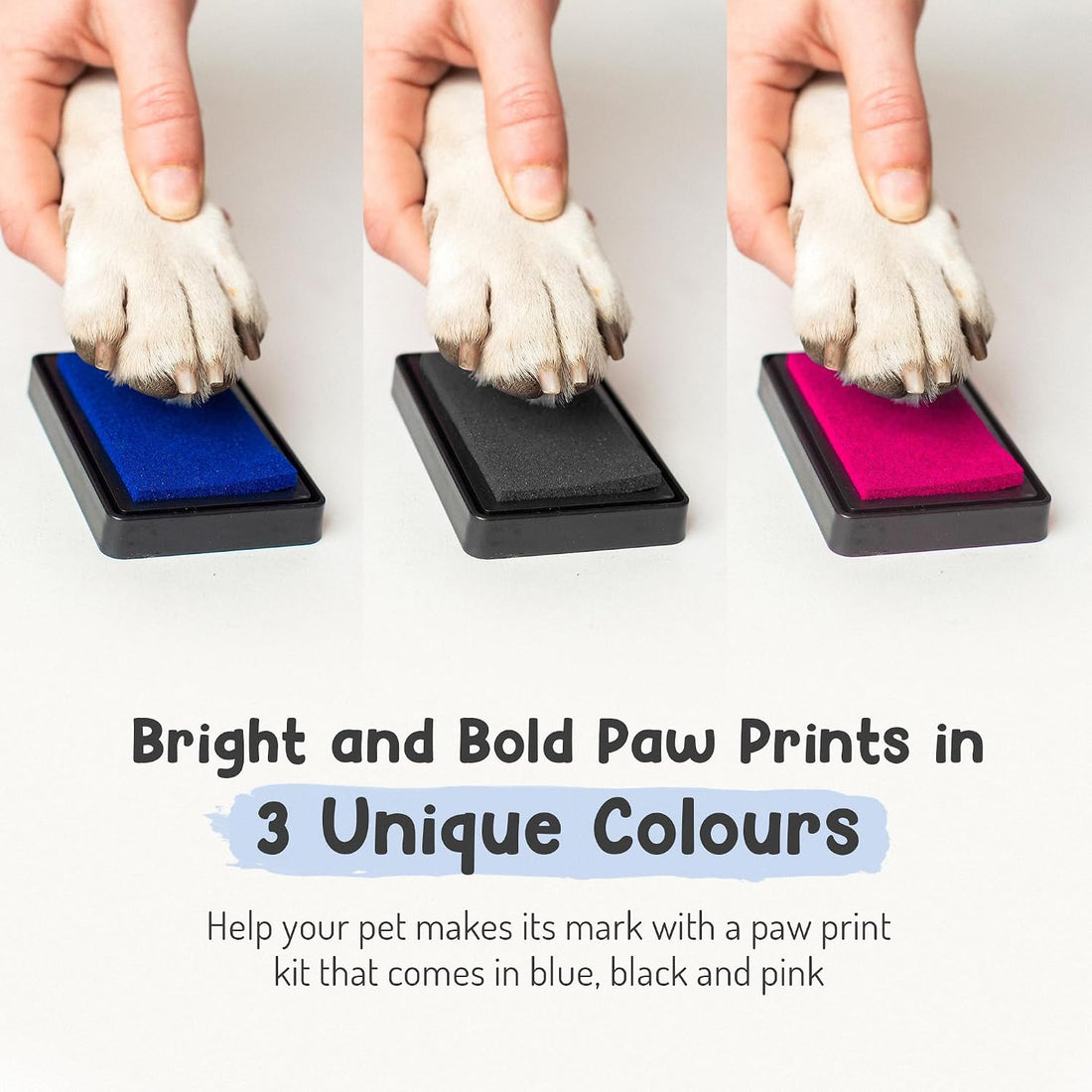 Pet Paw Print Impression Kit | Dog Ink Paw Print Kit