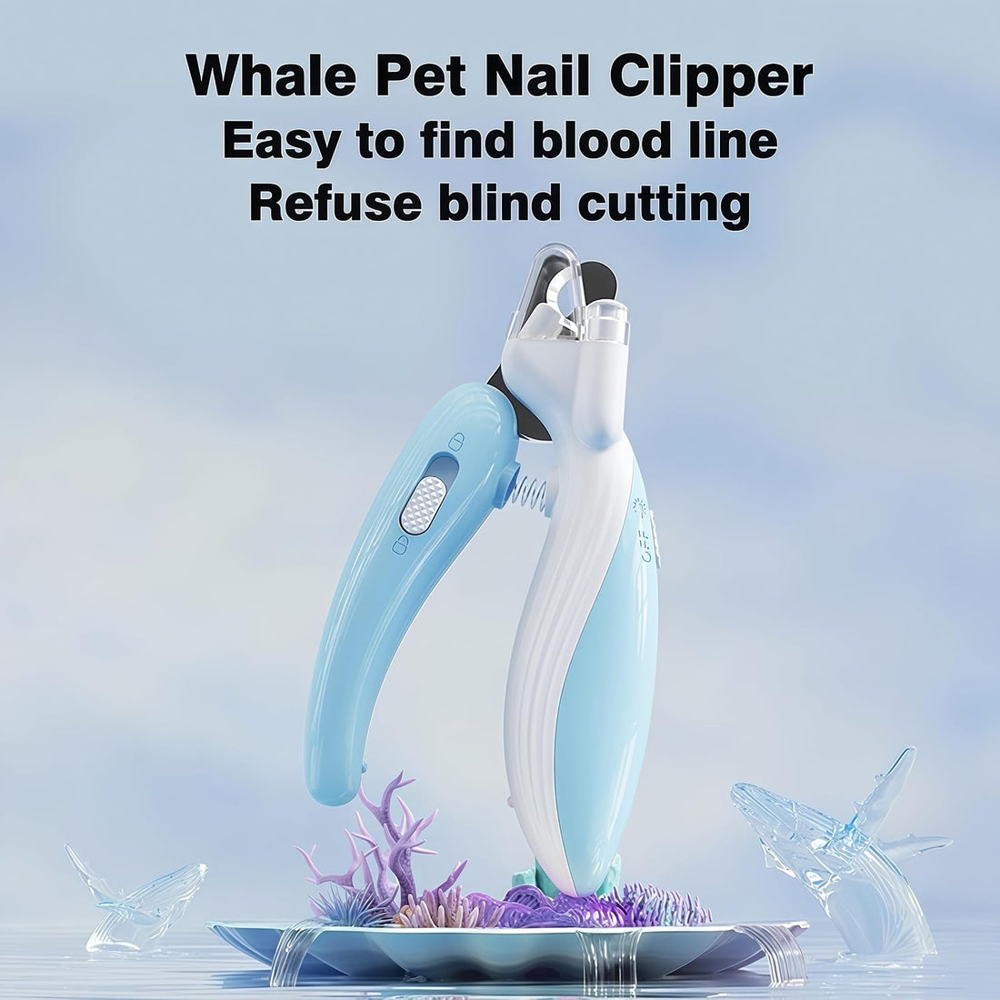 Dog & Cat Nail Clippers with LED Light