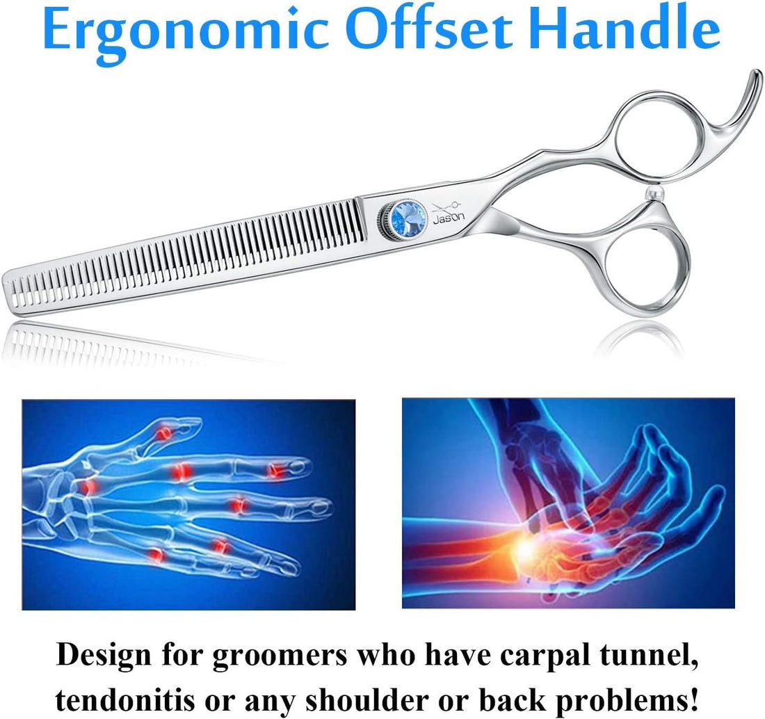 JASON Dog Grooming Thinning Scissors