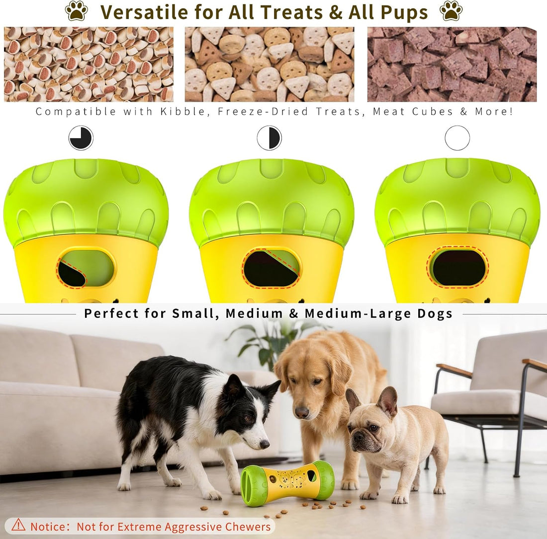 Treat Dispensing Dog Puzzle Toy, Interactive Dog Toys