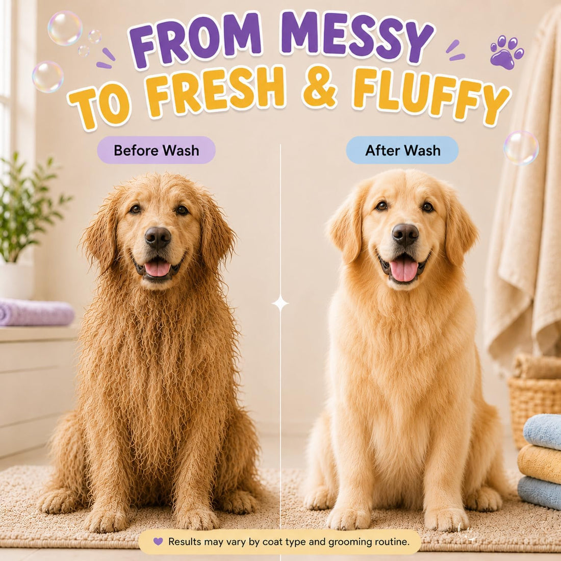 Oatmeal Dog Shampoo and Conditioner for Sensitive Skin with Aloe 32