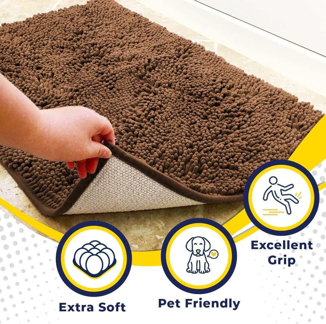 Muddy Mat® 2-Piece Brown Medium 30"X19" AS-SEEN-ON-TV Highly