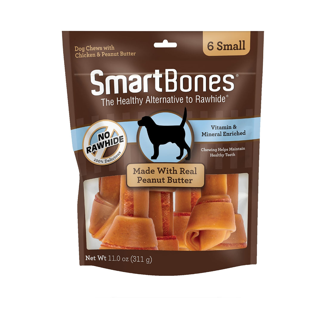 SmartBones Small Chews, Treat Your Dog to a Rawhide-Free Chew Made