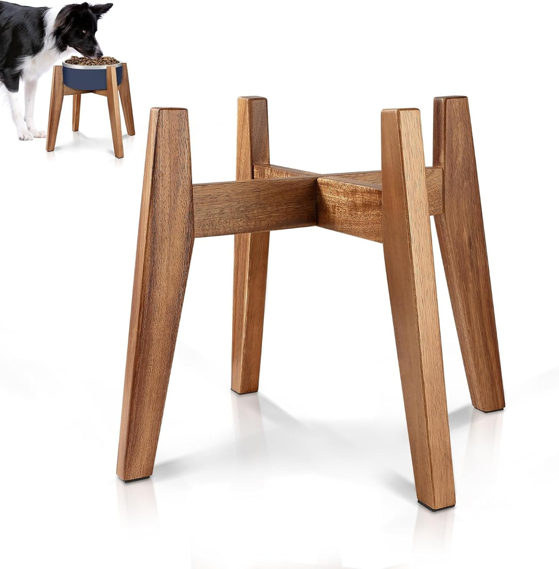 Elevated Dog Bowl Stand for Medium & Large Dogs