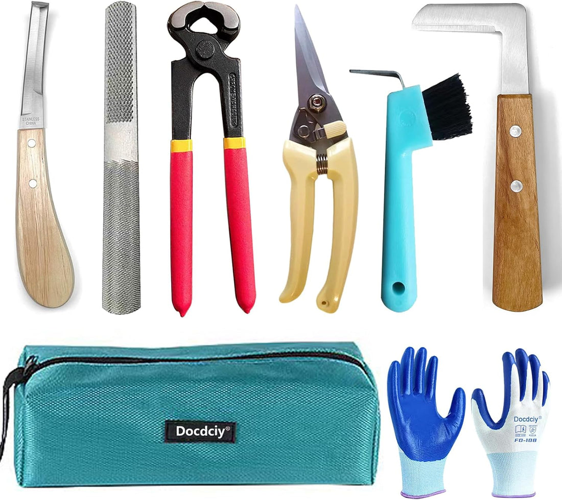 8 inch Farrier Tool Kit Goat Hoof Trimmers Pig Hoof Shears for Mini
