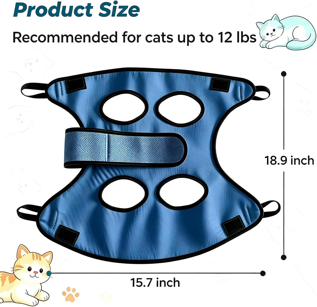 Cat Grooming Hammock with Stand