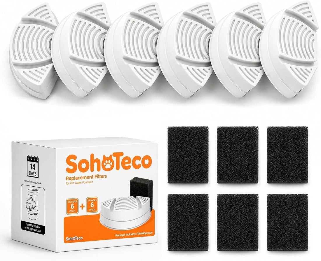 Official Replacement Filters for Pet Water Fountain