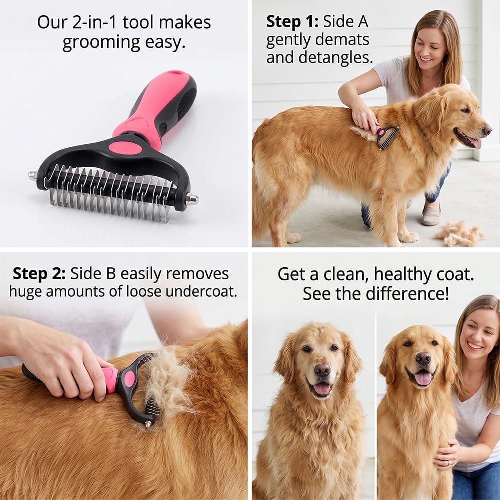 Dematting Comb for Dogs and Cats