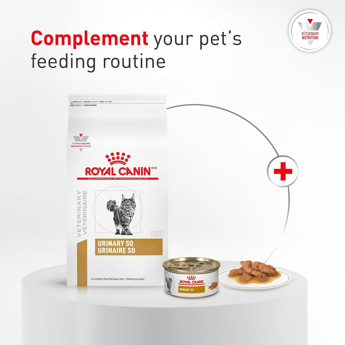 ROYAL CANIN Veterinary Diet Feline Urinary SO Adult Morsels in Gravy