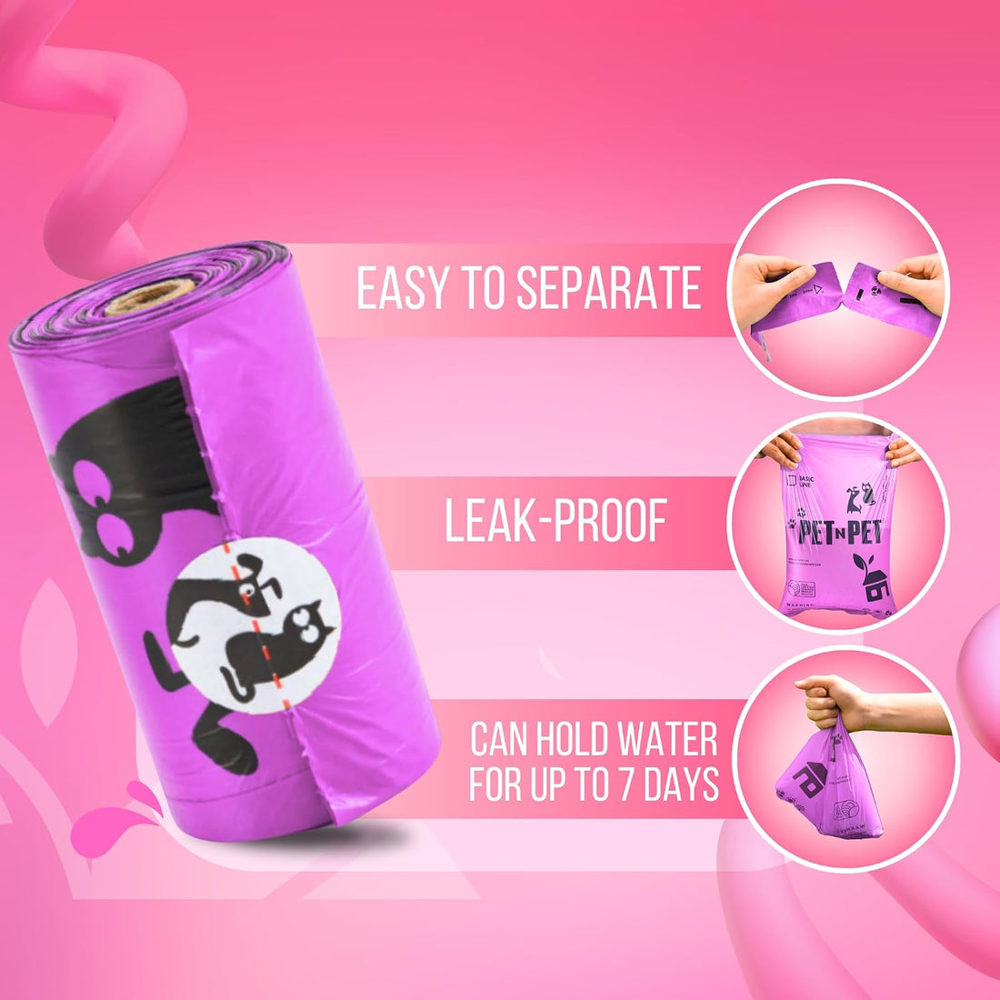 PET N PET Poop Bags for Dogs