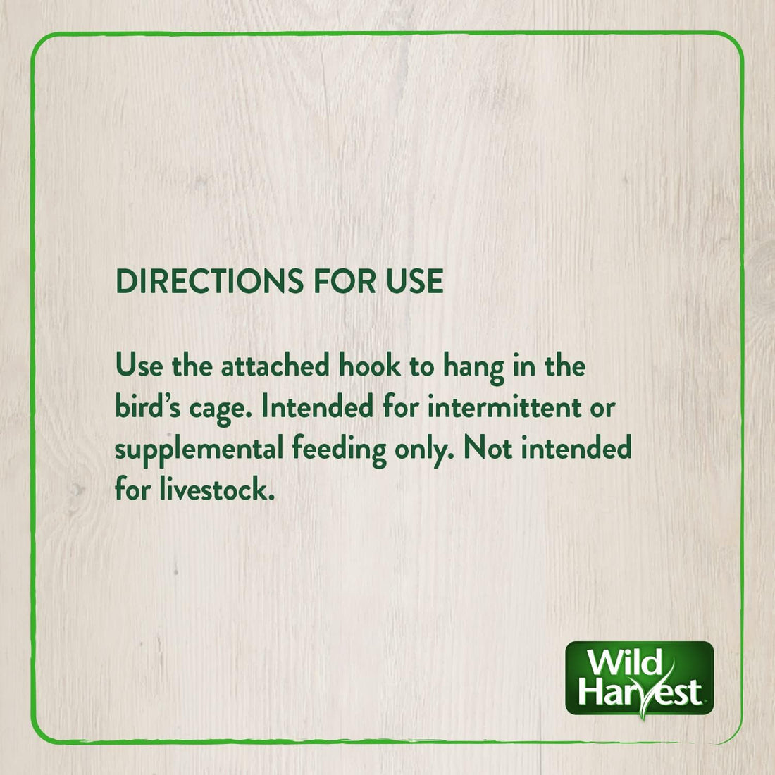 Wild Harvest Peck n Play Interactive Treat & Toy for Small Birds, 2 oz