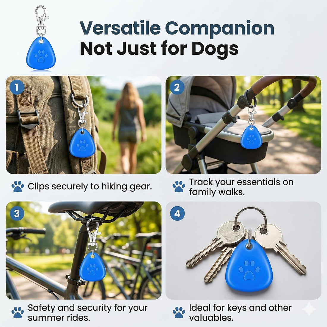 QUELIEN LED Dog Collar Light