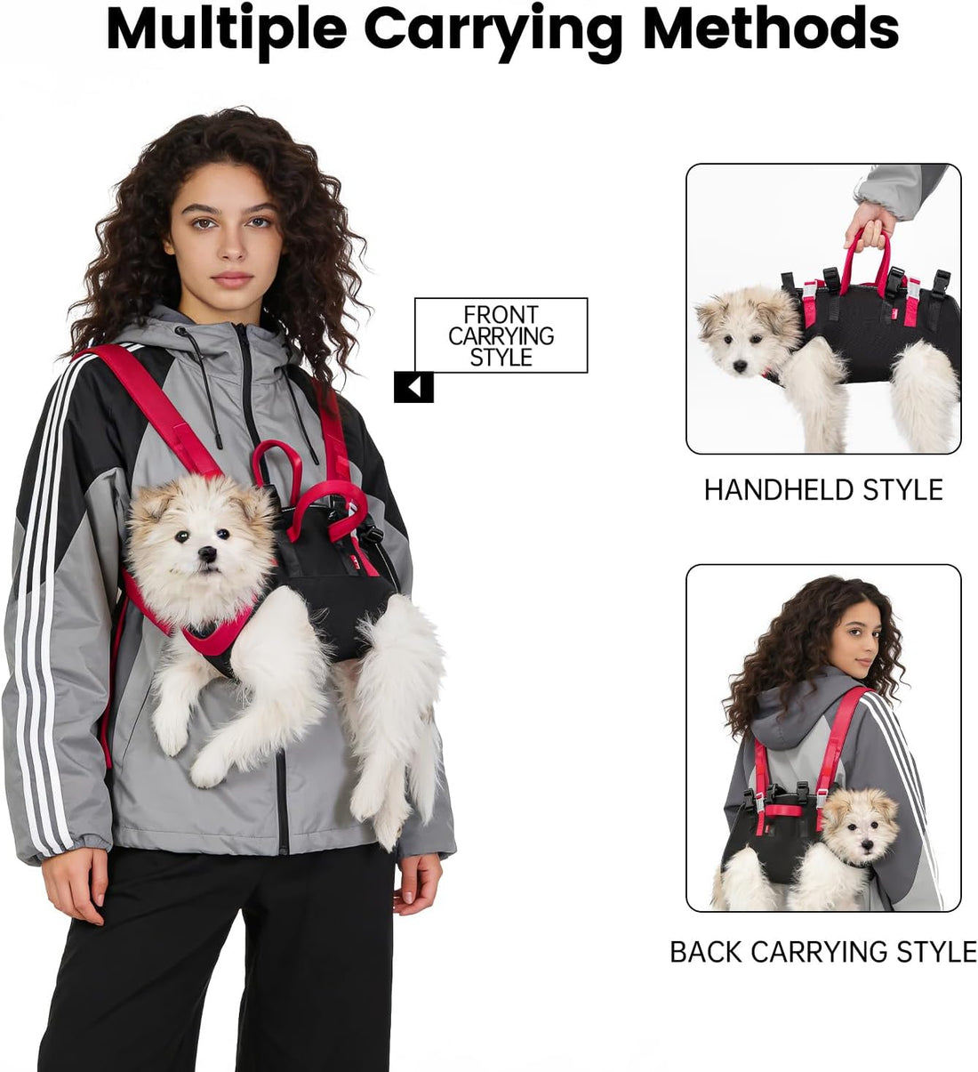 Wakytu Dog Emergency Rescue Sling - Lightweight Packable Lift Harness