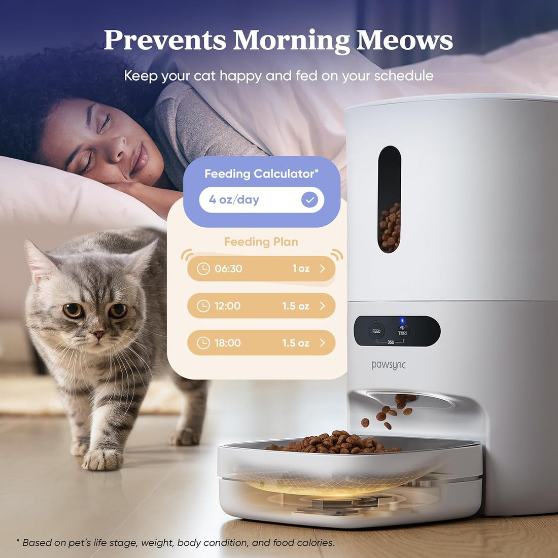 Pawsync Automatic Cat Feeder