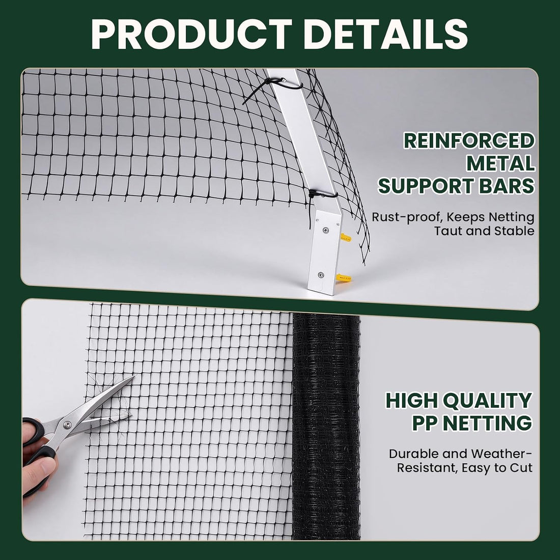 Cat Fence Topper Cat Anti Climb Fence Extender Fence Outdoor Barrier