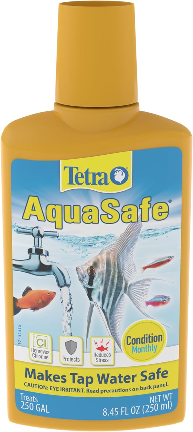Tetra 16172 AquaSafe Fish Tank Water Conditioner, 8.45 fl oz