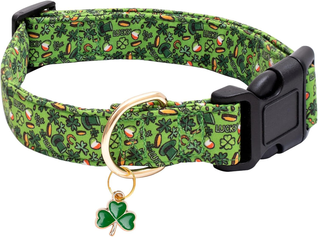 Faygarsle Pink Halloween Dog Collar for Small Medium Large Dogs M