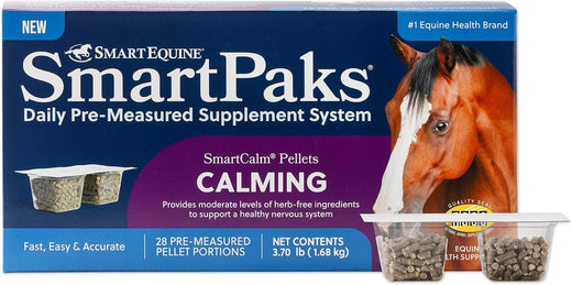 SmartEquine SmartCalm SmartPaks Pellets Horse Calming Supplement