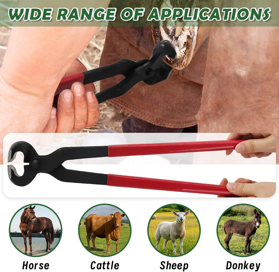 15 Inch Professional Horse Hoof Nipper Heavy Duty Hoof Nipper Farrier