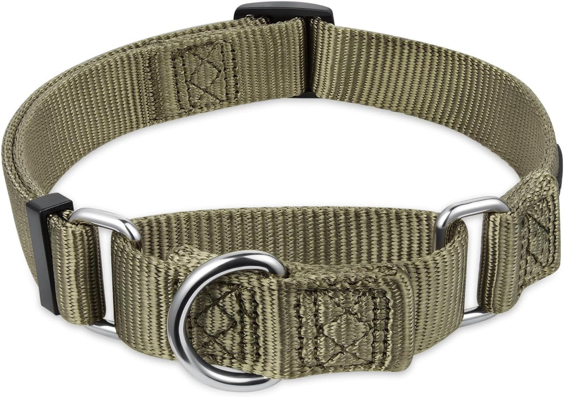 Hyhug Martingale Collar for Dogs Large Green |Escape