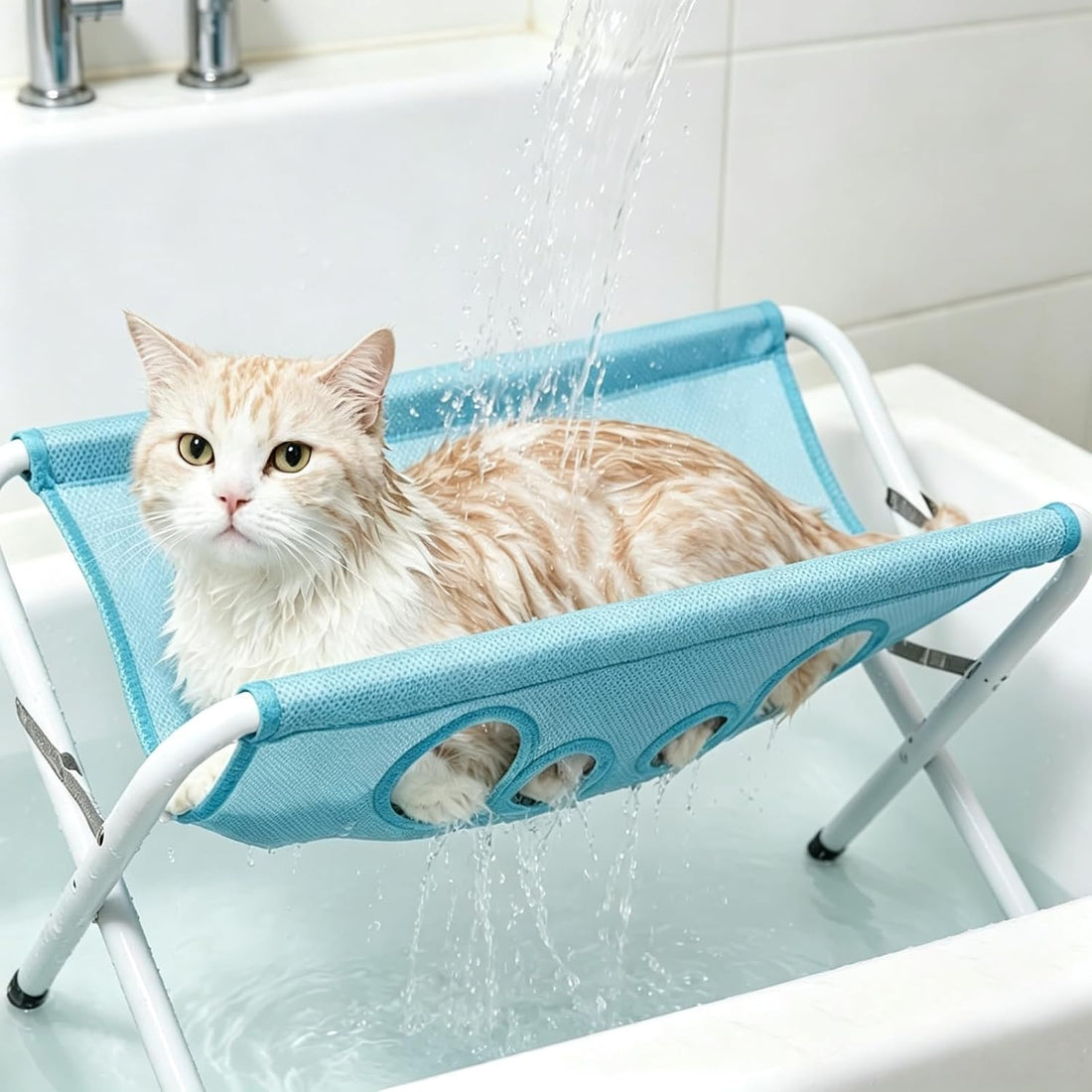 Pet Bath Stand Portable Pet Grooming Bath Holder