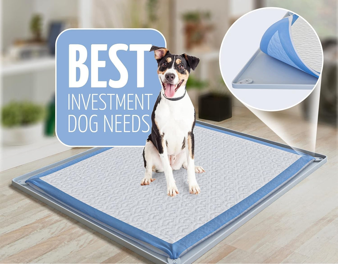 Dog Pee Pad Holder Tray Fits for 30” x 23” Pee Pads - 1 Pack