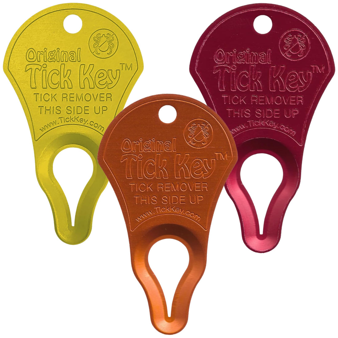 High Visibility Bundle - The Original Tick Key - Tick Detaching Device