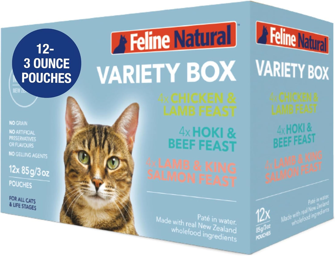Feline Natural - Grain-Free High-Meat Pouch Cat Food