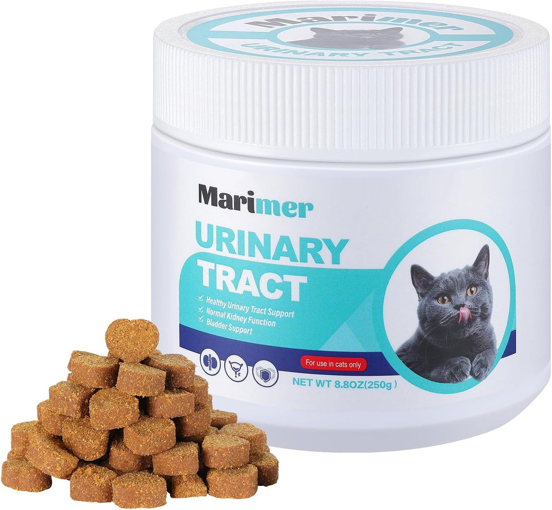 MARIMER Hairball Control Soft Chews for Cats, Chicken Flavor