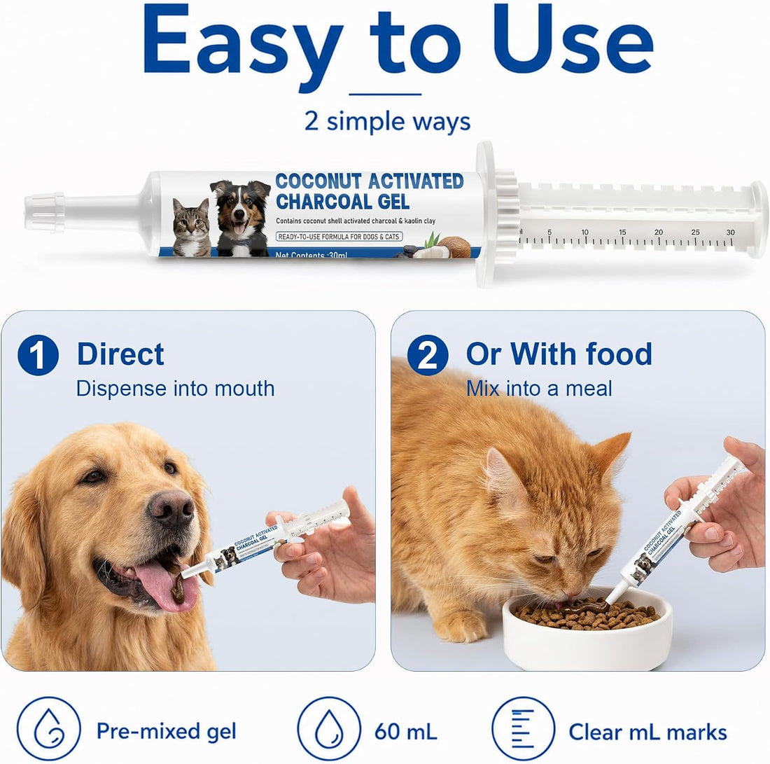Activated Charcoal for Dogs & Cats