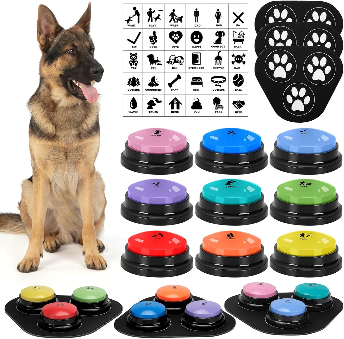 6 Pcs Dog Talking Button Set