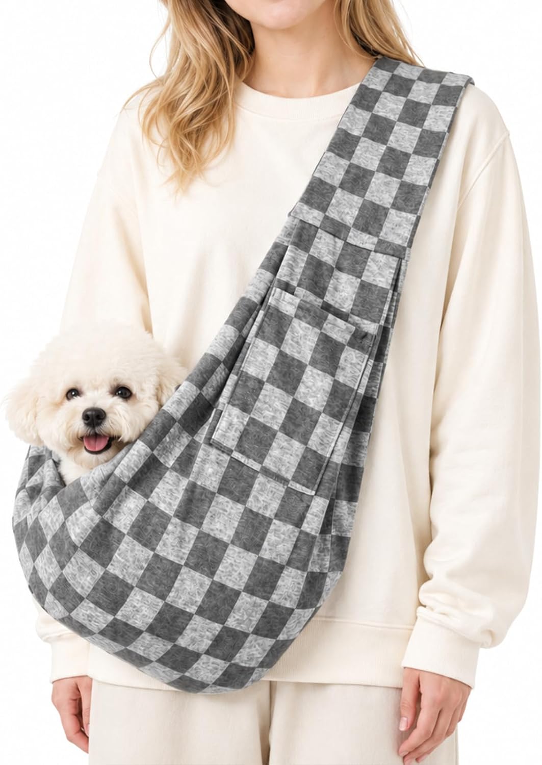 Dog Sling Carrier for Small Dogs and Cats 5–16 lbs