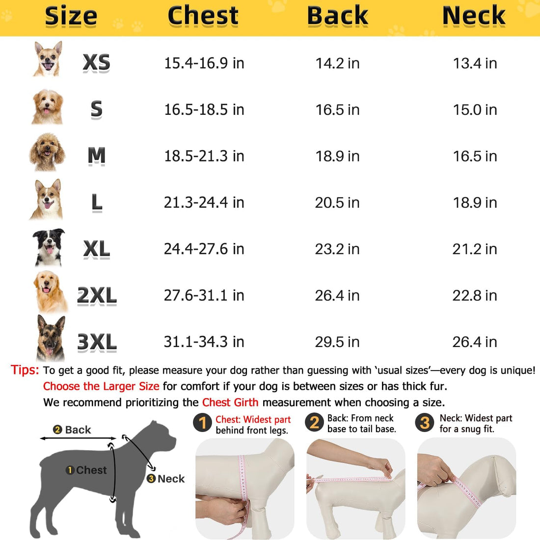 Lukovee Dog Raincoat, Waterproof Jacket with Harness & Removable Hood