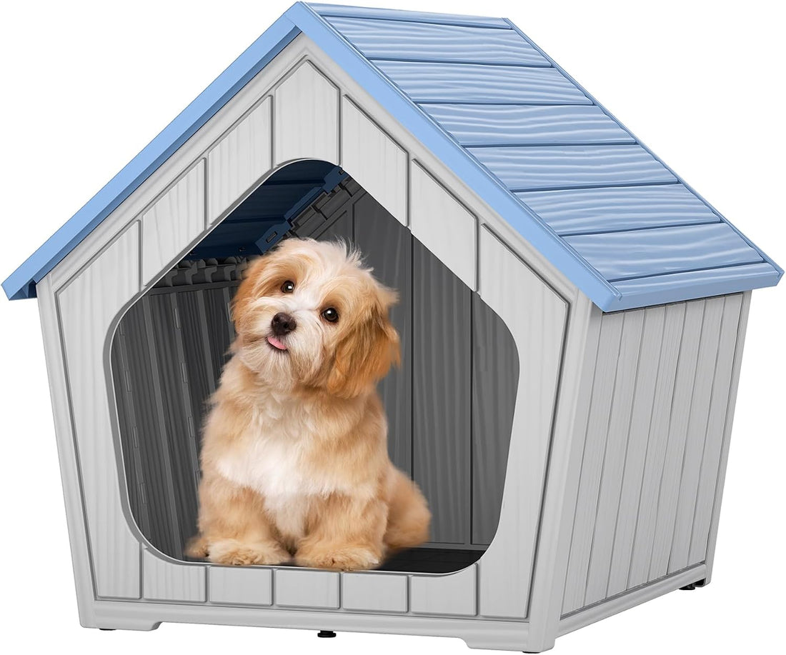 Fancyango Outdoor Indoor Dog House for Small Dogs Dog House