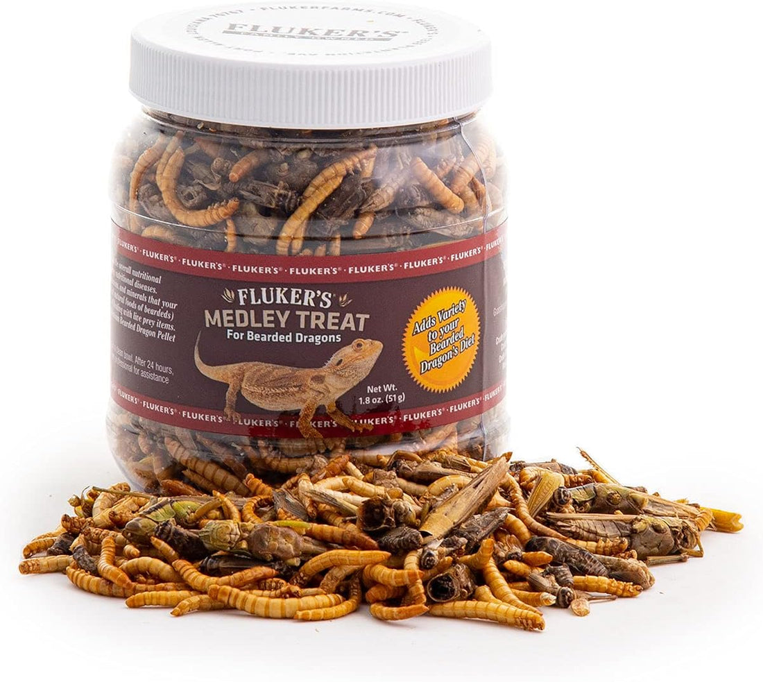 Fluker's Bearded Dragon Medley Treat Food, 3.2-Ounce (72023)