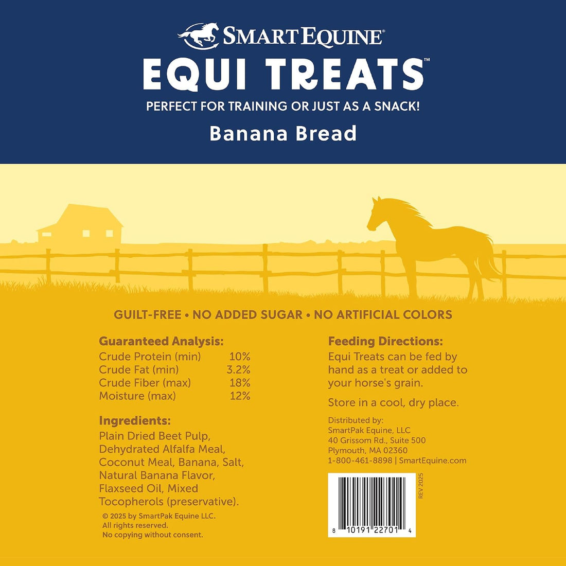 SmartEquine Equi Treats Carrot Cake Flavor, 4 lb Bag