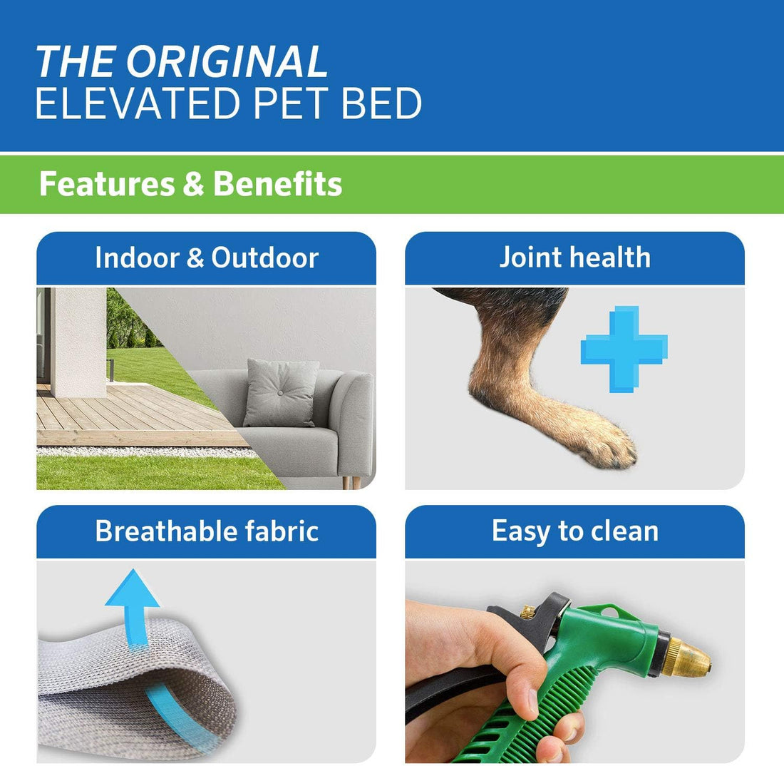 Coolaroo Original Elevated Dog Bed