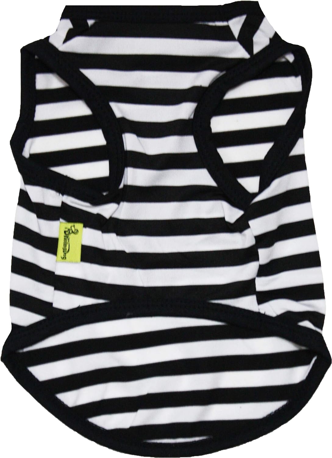 Petitebella Horizontal Stripes Puppy Dog Shirt