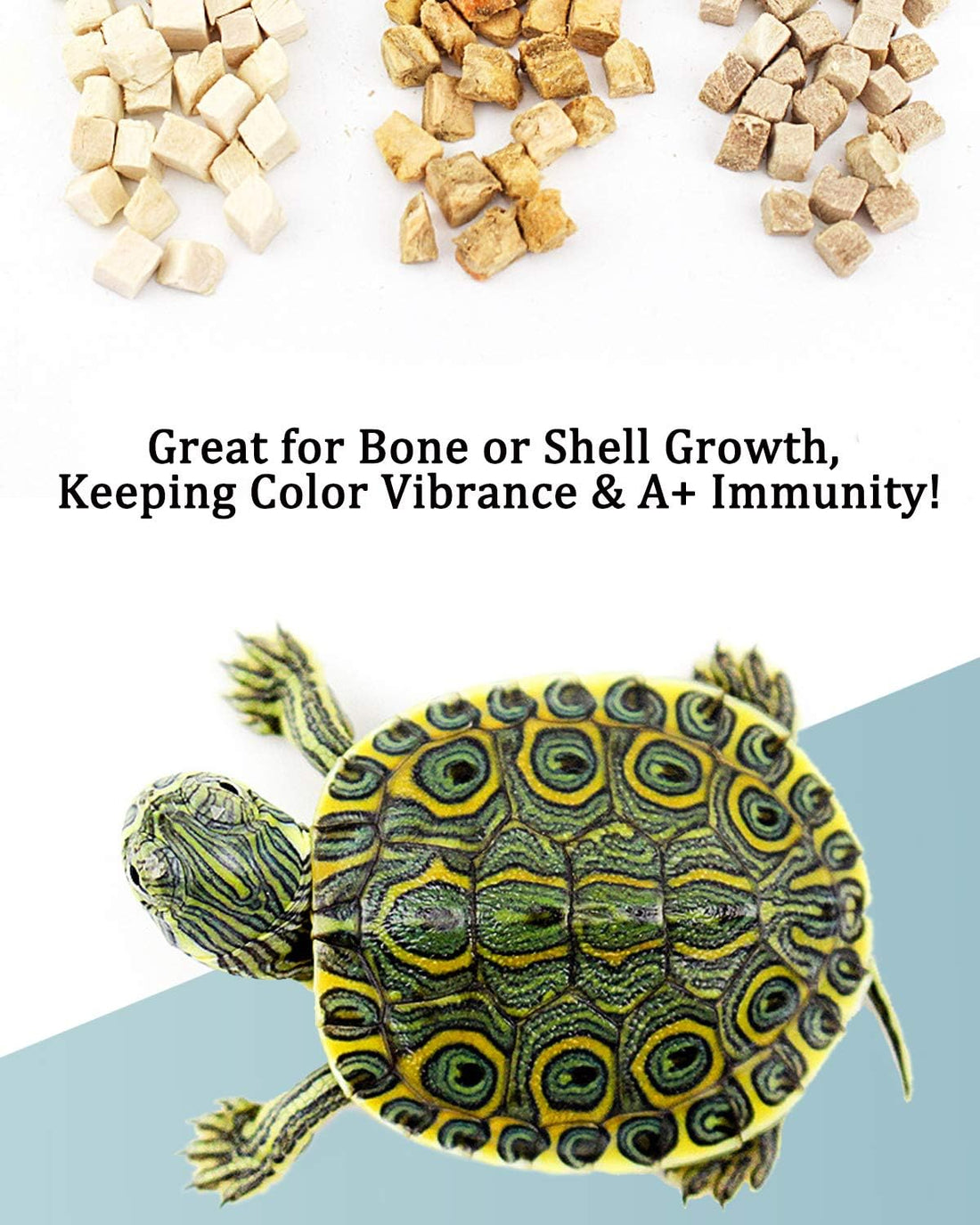 3 IN 1 Freeze Dried Meat Turtle food