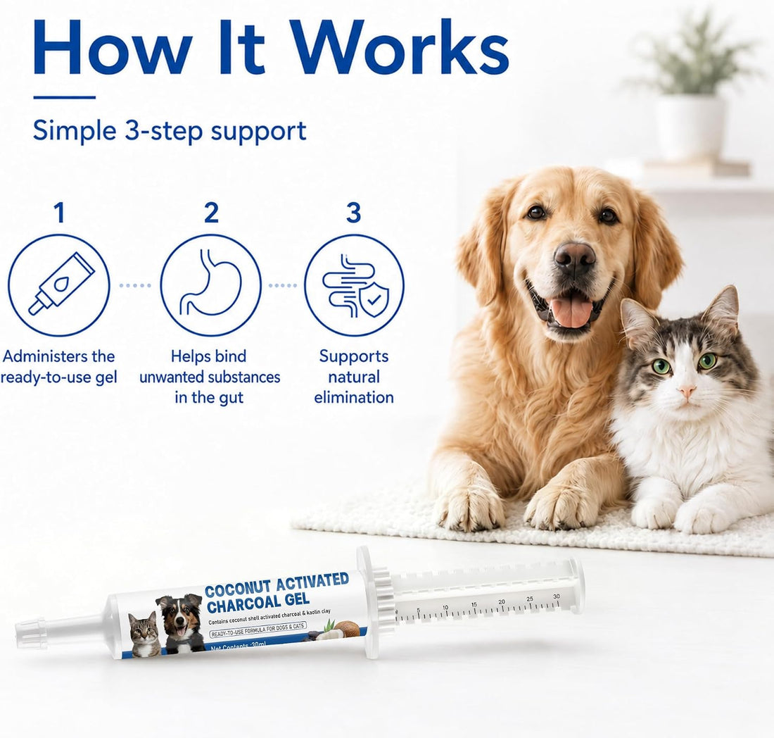 Activated Charcoal for Dogs & Cats